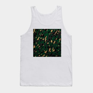 Camouflage - Green Grey Tank Top